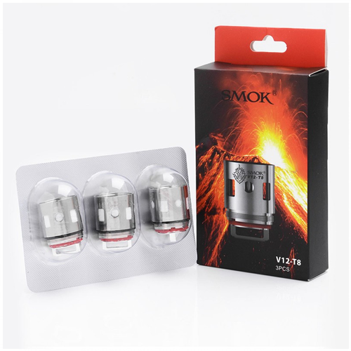 TFV12 - T8 Replacement Coils by Smok (3-Pcs Per Pack)
