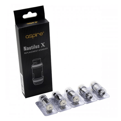 Nautilus X Replacement Coils by Aspire (5-Pcs Per Pack)