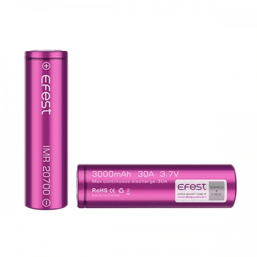 20700 Battery by Efest
