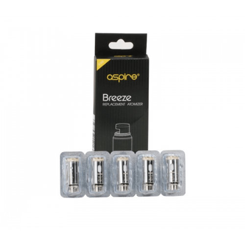 Breeze Replacement Coils by Aspire (5-Pcs Per Pack)