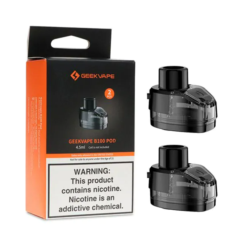 Geekvape B100 Replacement Pods (2pcs/pack) Geekvape B100 Replacement Pods (2pcs/pack)