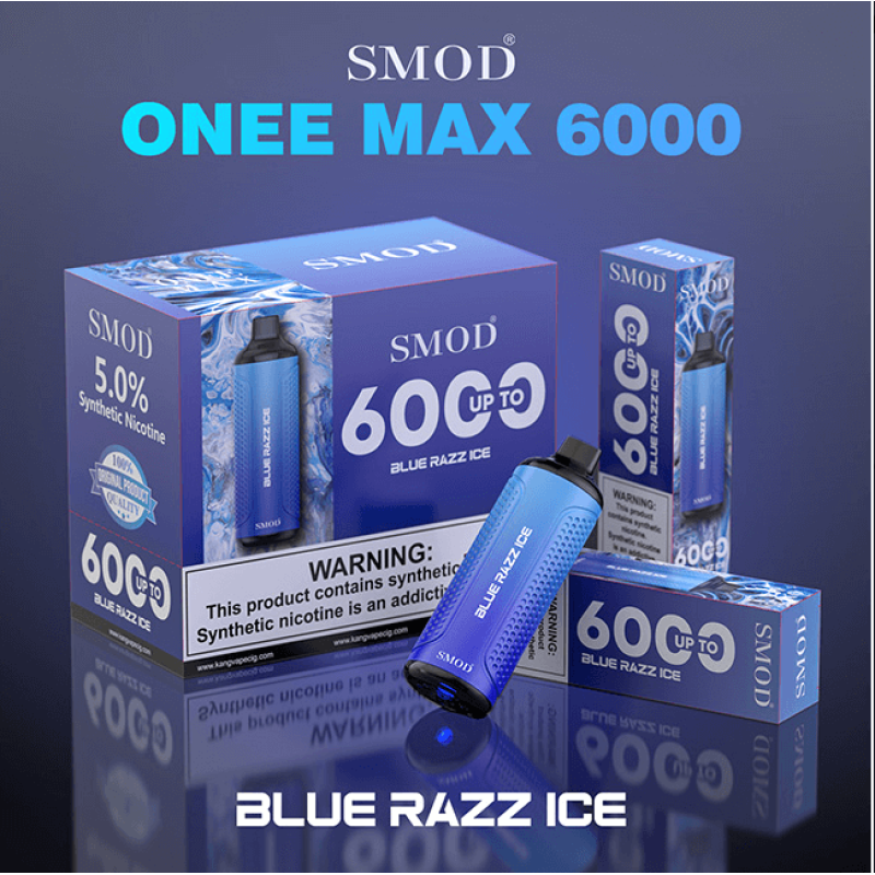 Kangvape SMOD Onee Max Disposable 6000 Puffs (Box of 10) Kangvape SMOD Onee Max Disposable 6000 Puffs (Box of 10)