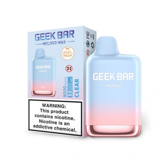 Geek Bar Meloso Max 9000 Puffs 14mL Disposable (Box of 5)