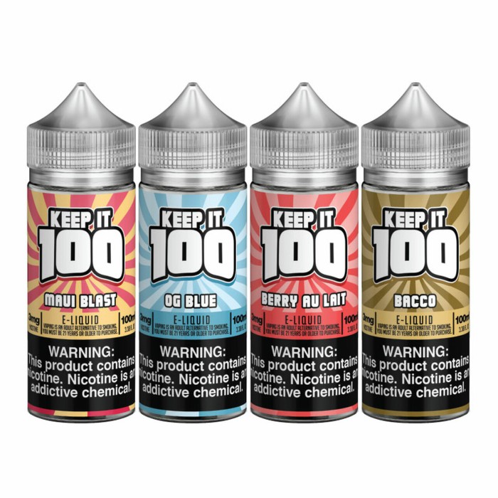 Keep it 100 T.F.N. E-Liquid Keep it 100 T.F.N. E-Liquid