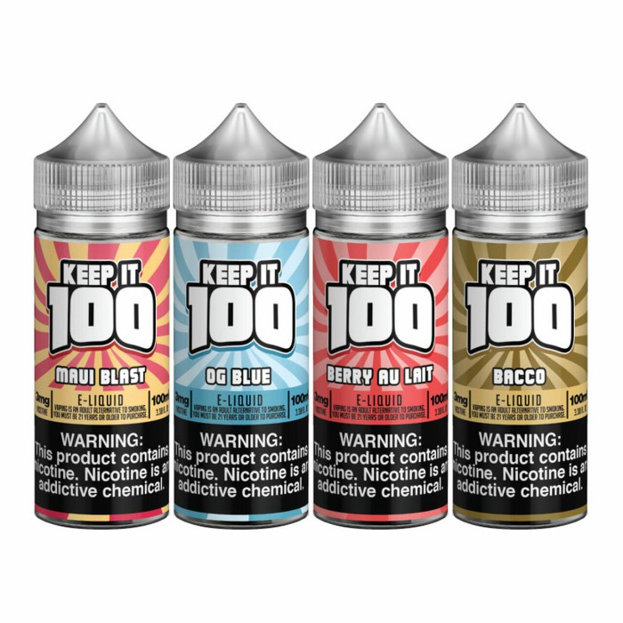 Keep it 100 T.F.N. E-Liquid