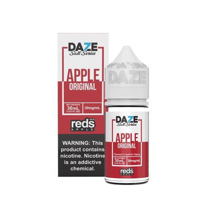 7 Daze Reds Tobacco Free Nicotine Salt E-Liquid 7 Daze Reds Tobacco Free Nicotine Salt E-Liquid
