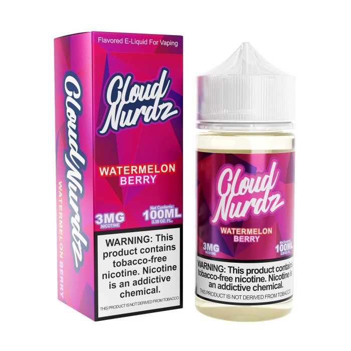 Cloud Nurdz Tobacco Free Nicotine E-Liquid