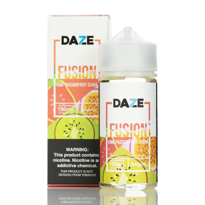 Fusion Series Tobacco-Free Nicotine (100 mL) By 7 DAZE