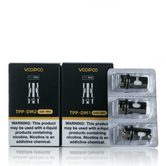 TPP Replacement Coils by Voopoo (3-Pcs Per Pack)