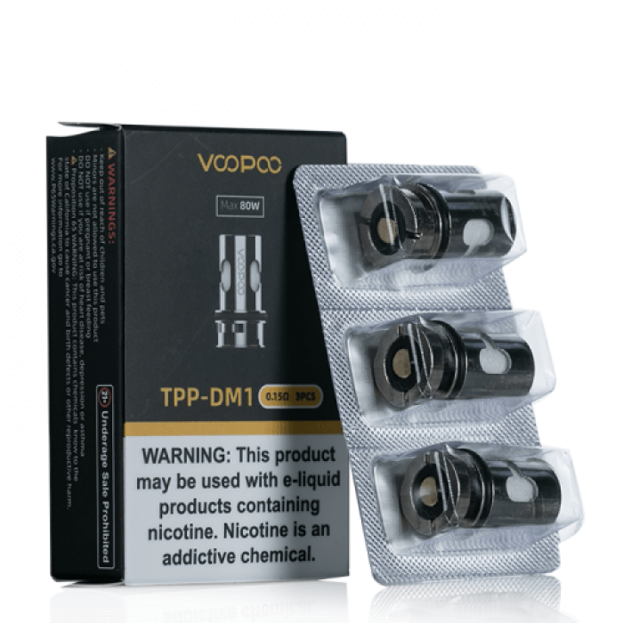 TPP Replacement Coils by Voopoo (3-Pcs Per Pack)