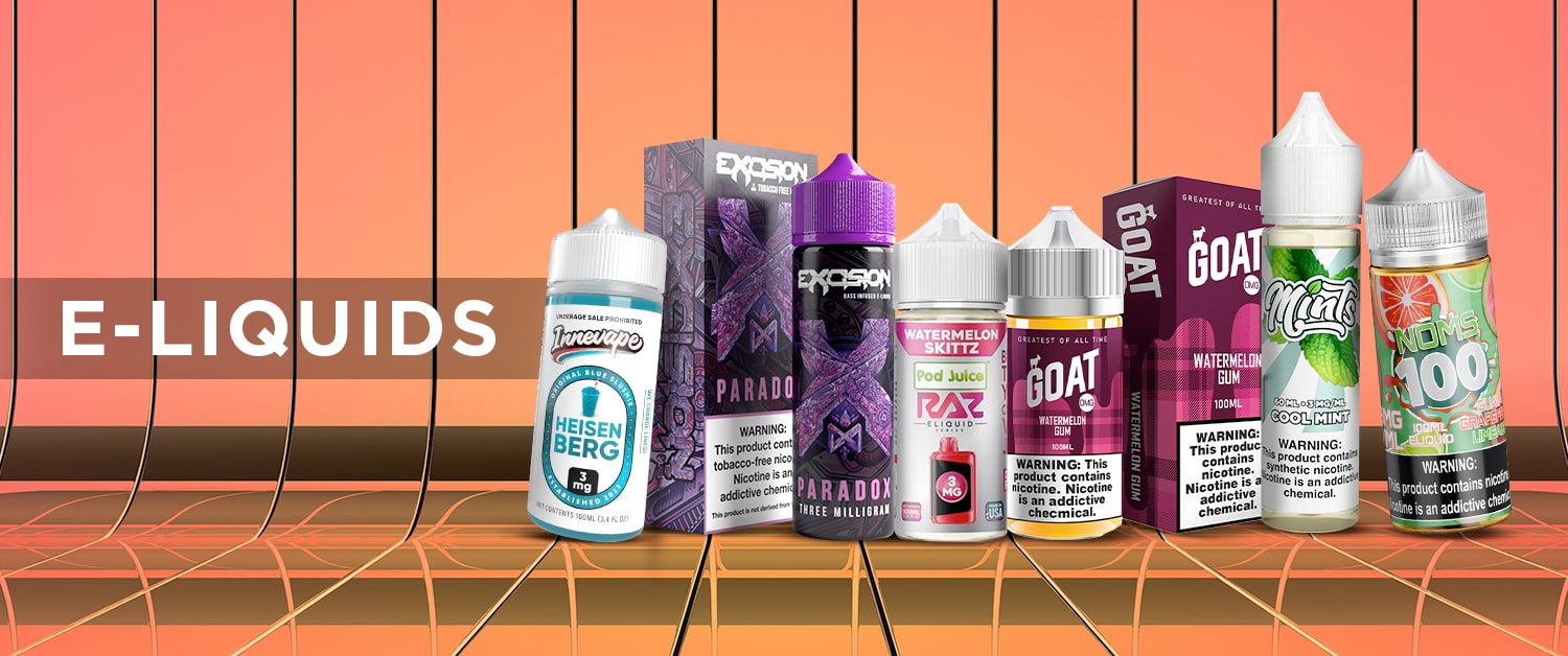 Premium E-Liquids Collection – Top Vape Juice Flavors for Every Vaper