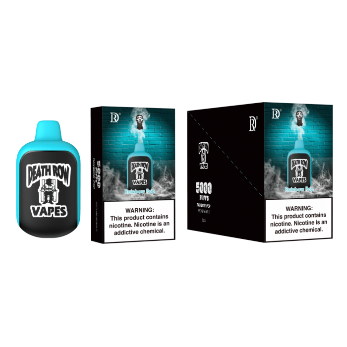 Death Row Vapes 5000 Puffs Disposable by Snoop Dogg (Box of 5)