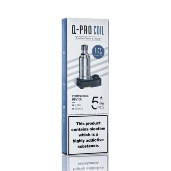 Q-Pro Replacement Coils by Lost Vape (5-Pcs Per Pack) Q-Pro Replacement Coils by Lost Vape (5-Pcs Per Pack)