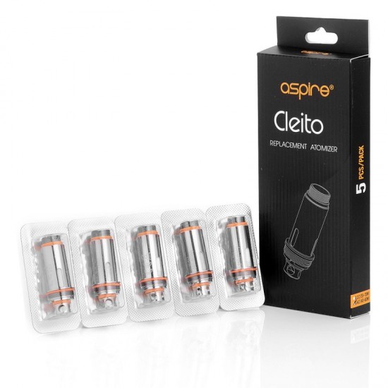 Cleito Replacement Coils by Aspire (5-Pcs Per Pack)