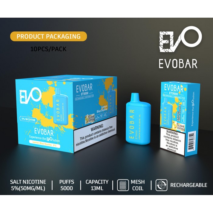 EVO Bar ET5000 Disposable [Slushie Edition] by EVO (Box of 10)