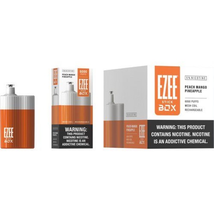 Ezee Stick Box Disposable 6000 Puff (Box of 10) Ezee Stick Box Disposable 6000 Puff (Box of 10)