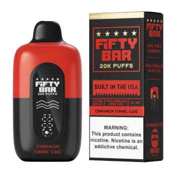 Fifty Bar 20K Puffs Disposable (Box of 5) Fifty Bar 20K Puffs Disposable (Box of 5)