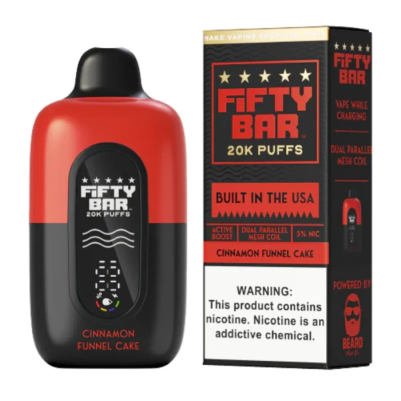 Fifty Bar 20K Puffs Disposable (Box of 5)
