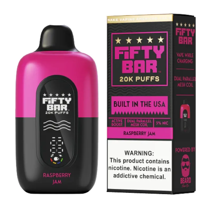 Fifty Bar 20K Puffs Disposable (Box of 5) Fifty Bar 20K Puffs Disposable (Box of 5)