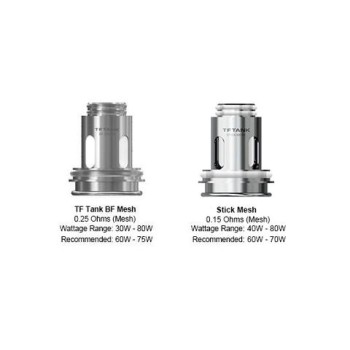 TF Tank  Replacement Coil by Smok (3-Pcs Per Pack) TF Tank  Replacement Coil by Smok (3-Pcs Per Pack)
