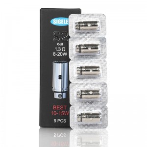 Etiny Plus Replacement Coils by Sigelei (5-Pcs Per Pack)