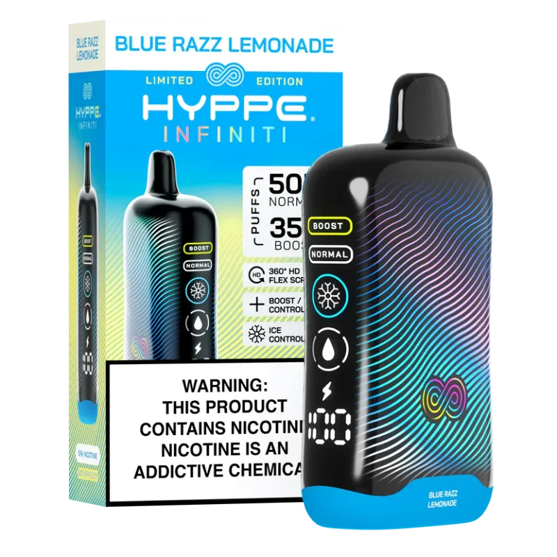 Hyppe Infiniti 50K Disposable (Box of 5) Hyppe Infiniti 50K Disposable (Box of 5)
