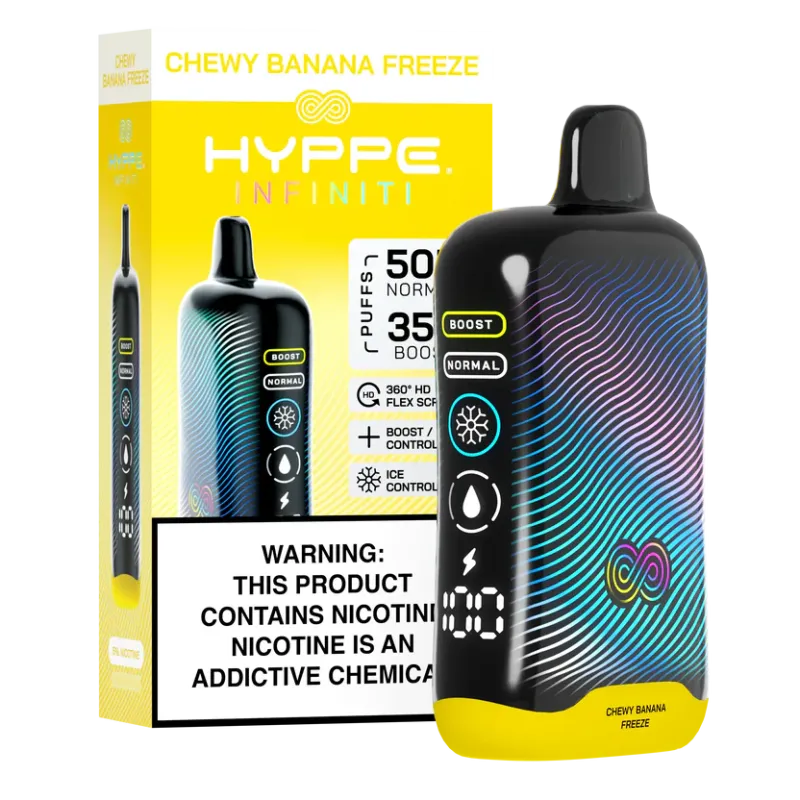 Hyppe Infiniti 50K Disposable (Box of 5) Hyppe Infiniti 50K Disposable (Box of 5)