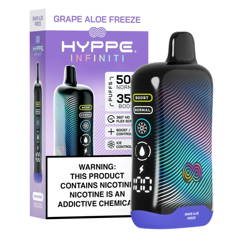 Hyppe Infiniti 50K Disposable (Box of 5) Hyppe Infiniti 50K Disposable (Box of 5)