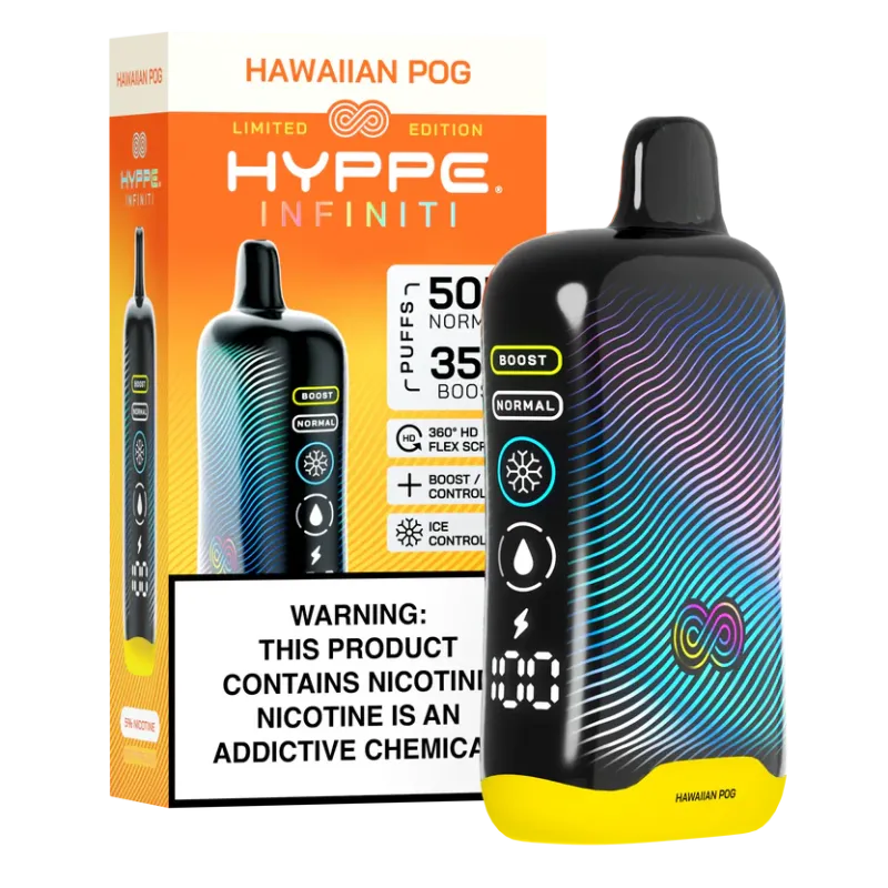 Hyppe Infiniti 50K Disposable (Box of 5) Hyppe Infiniti 50K Disposable (Box of 5)