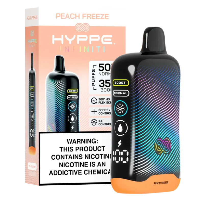 Hyppe Infiniti 50K Disposable (Box of 5) Hyppe Infiniti 50K Disposable (Box of 5)
