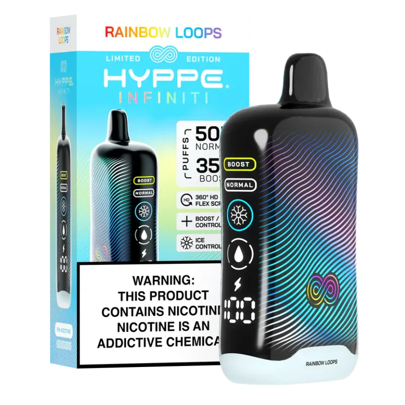 Hyppe Infiniti 50K Disposable (Box of 5) Hyppe Infiniti 50K Disposable (Box of 5)
