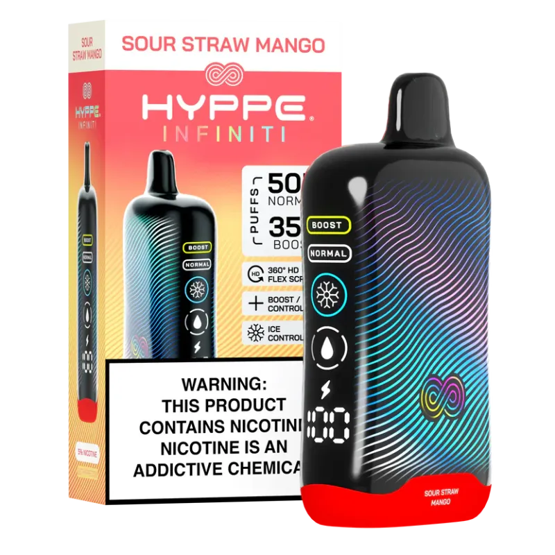 Hyppe Infiniti 50K Disposable (Box of 5) Hyppe Infiniti 50K Disposable (Box of 5)