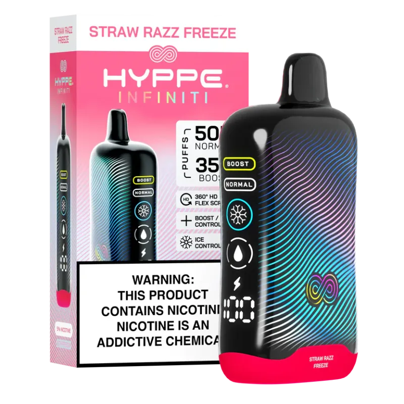 Hyppe Infiniti 50K Disposable (Box of 5) Hyppe Infiniti 50K Disposable (Box of 5)