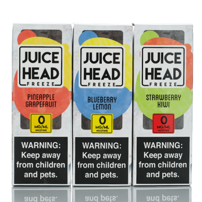 Juice Head FREEZE Zero Tobacco Nicotine E-Liquid Juice Head FREEZE Zero Tobacco Nicotine E-Liquid