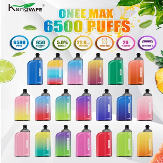 Kangvape Onee Max Disposable 6500 Puffs (Box of 10)