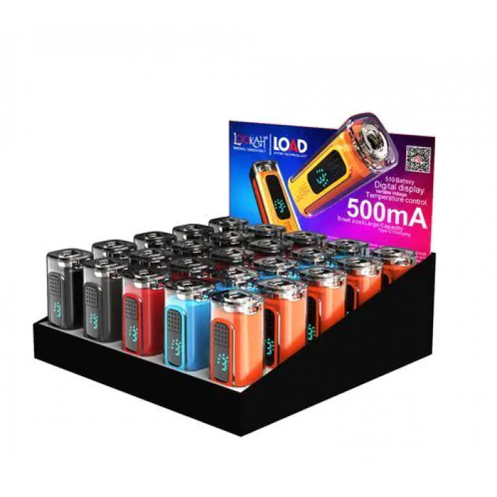 LOAD 510 Battery (Assorted Colors - Display of 25) by Lookah