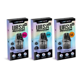 Ursa V3 Pod Cartridge (3PK) by Lost Vape Ursa V3 Pod Cartridge (3PK) by Lost Vape