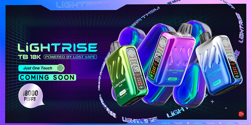 Lightrise TB 18K Disposable by Lost Vape