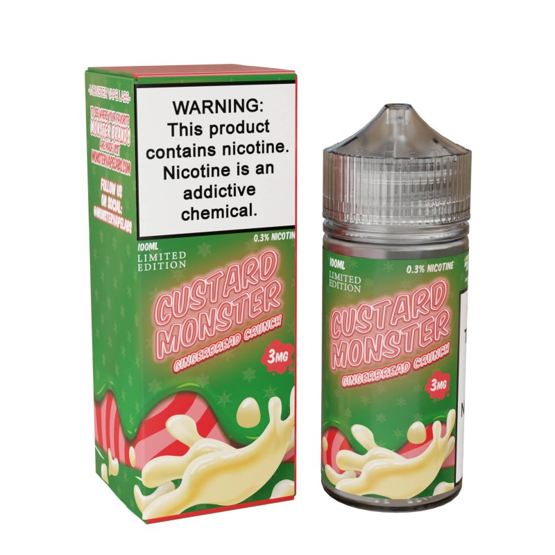 Custard Monster Tobacco-Free Nicotine E-Liquid by Monster Vape Labs