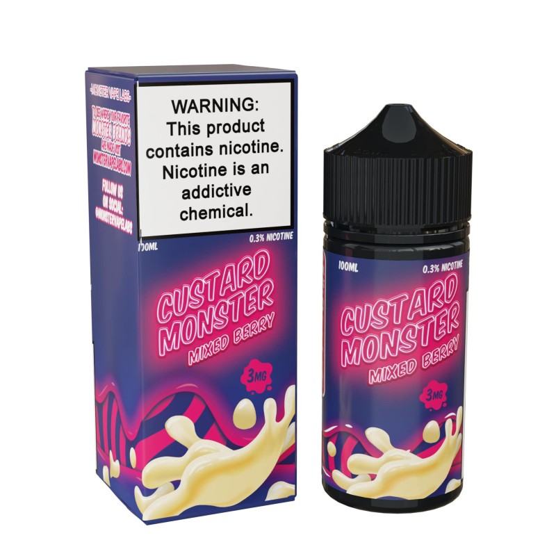 Custard Monster Tobacco-Free Nicotine E-Liquid by Monster Vape Labs
