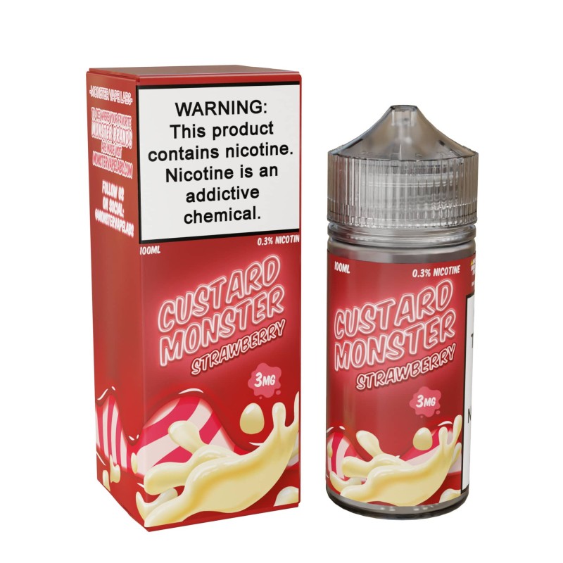 Custard Monster Tobacco-Free Nicotine E-Liquid by Monster Vape Labs