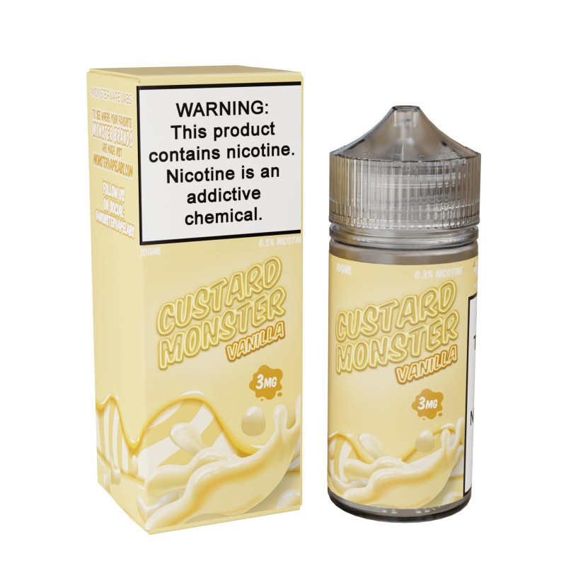 Custard Monster Tobacco-Free Nicotine E-Liquid by Monster Vape Labs