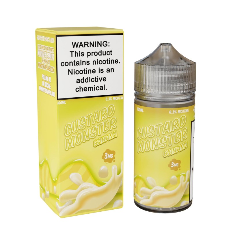 Custard Monster Tobacco-Free Nicotine E-Liquid by Monster Vape Labs