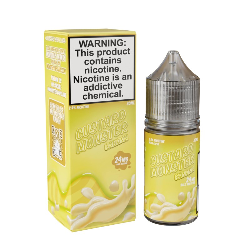Custard Monster Tobacco Free Nicotine Salt  E-Liquid by Monster Vape Labs