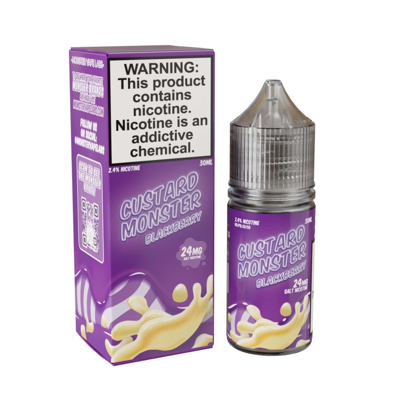 Custard Monster Tobacco-Free Nicotine Salt  E-Liquid by Monster Vape Labs