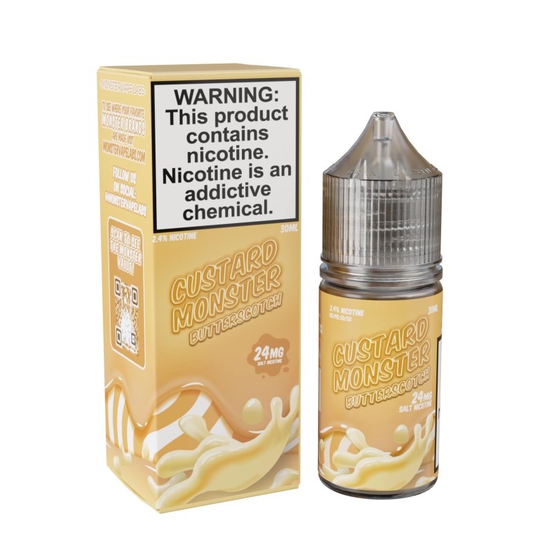 Custard Monster Tobacco-Free Nicotine Salt  E-Liquid by Monster Vape Labs