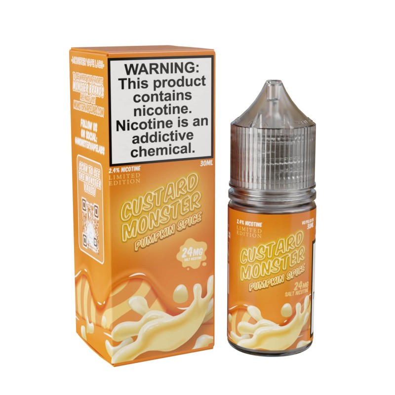 Custard Monster Tobacco-Free Nicotine Salt  E-Liquid by Monster Vape Labs