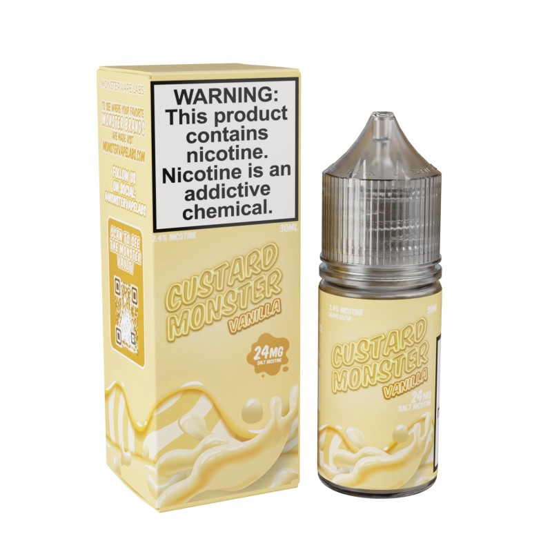 Custard Monster Tobacco-Free Nicotine Salt  E-Liquid by Monster Vape Labs