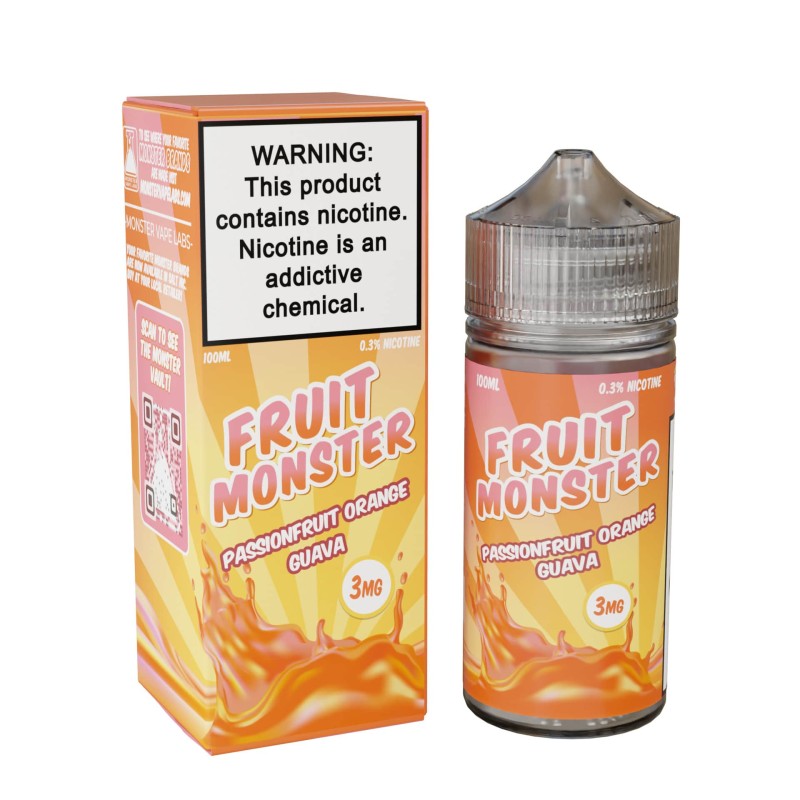 Fruit Monster Tobacco Free Nicotine E-Liquid by Monster Vape Labs