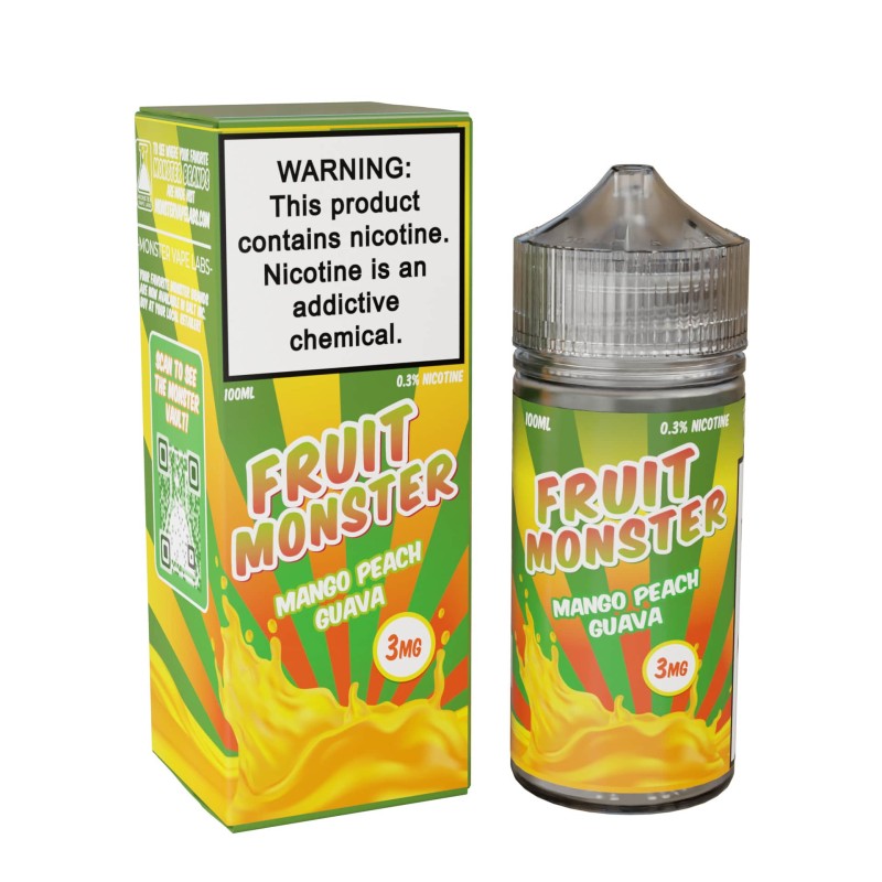 Fruit Monster Tobacco-Free Nicotine E-Liquid by Monster Vape Labs